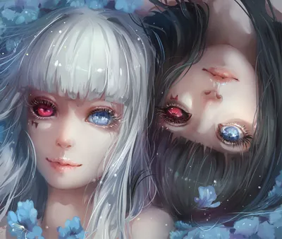 Epic Nashiro Wallpaper Black/Dark Wallpaper 4K 2328x1968 Hd, Desktop, Wallpaper, Of, Nashiro, And, Kurona, Yasuhisa, Tokyo, Ghoul, Featuring, Their, Brown, White, Square, Full HD