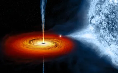 Vibrant Sci Wallpaper Black/Dark Wallpaper 4K 2560x1600 Hd, Desktop, Wallpaper:, Featuring, A, Sci-fi, Depiction, Of, Black, Hole, Glowing, Accretion, Brown, White, Gray, Ultrawide, QHD