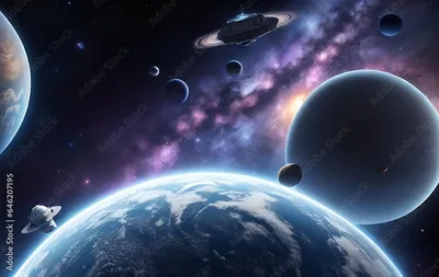 Crisp Space Wallpaper Wallpaper 4K, Space category