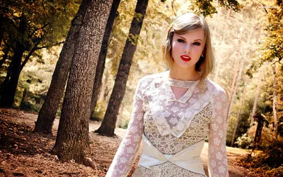 Taylor Swift Lace Dress Standing Nature Wallpaper 4K 1920x1200 Hd, Pc, Desktop, Wallpaper, Featuring, Taylor, Swift, In, Lace, Dress, Standing, Sunlit, White, Gray, Ultrawide, Full HD