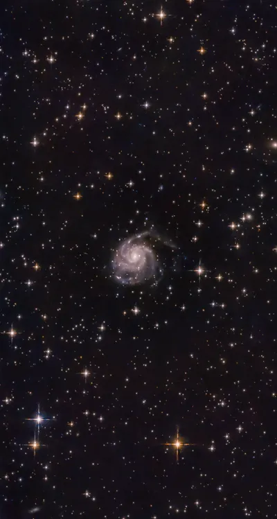 Spiral Galaxy Deep Wallpaper 4K, Space category