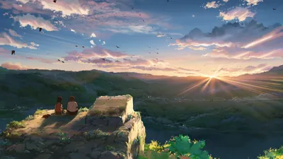 Serene Anime Wallpaper Abstract Wallpaper 4K 1920x1080 Anime, 1920x1080, Brown, Gray, Ultrawide, Full HD