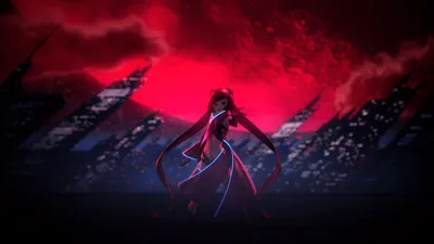 Dreamy Anime Wallpaper Abstract Wallpaper 4K 2560x1440 Anime, 2560x1440, Black, Ultrawide, QHD