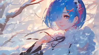 Sleek Rem Wallpaper Space Wallpaper 4K 2912x1632 Hd, Desktop, Wallpaper, Featuring, Rem, From, (re:zero), Zero, Starting, Life, Another, White, Ultrawide, QHD