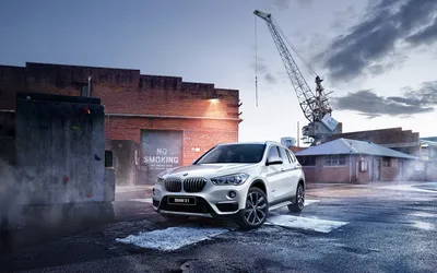 Serene White Wallpaper Cars Wallpaper 4K 1920x1200 White, Bmw, X1, Suv, Parked, In, An, Industrial, Area, Dusk, Captured, High, Gray, Ultrawide, Full HD