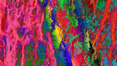 Golden Vibrant Wallpaper Abstract Wallpaper 4K 1920x1080 Vibrant, Abstract, Texture, With, A, Colorful, Rainbow, Palette, Featuring, Rich, Layered, Hues, Pink, Red, Ultrawide, Full HD