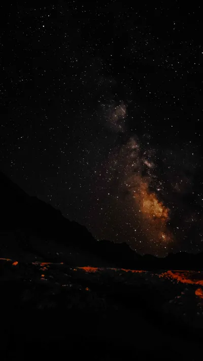 Vibrant Night Wallpaper Space Wallpaper 4K 2252x4000 Brown