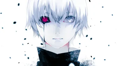 Vivid Anime Wallpaper Abstract Wallpaper 4K 1920x1080 Anime, Character, Ken, Kaneki, From, Tokyo, Ghoul, With, White, Hair, Tears, Heterochromia, Ultrawide, Full HD