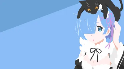 Minimalist Rem Maid Minimal Wallpaper 4K 1920x1080 Minimalist, Hd, Desktop, Wallpaper, Of, Rem, A, Maid, Zero, Starting, Life, Another, Gray, White, Ultrawide, Full HD