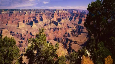 Bright Cliff Wallpaper Nature Wallpaper 4K 1920x1080 Cliff, Tree, Nature, Landscape, Hd, Desktop, Wallpaper, Gray, Ultrawide, Full HD