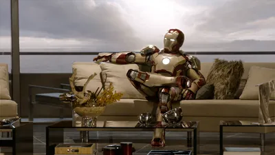 Dark Definition Wallpaper Nature Wallpaper 4K 2048x1152 A, High-definition, Desktop, Wallpaper, Featuring, Iron, Man, Lounging, Stylish, Sofa, Dramatic, Sky, White, Gray, Ultrawide, Full HD