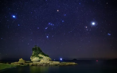Vibrant Orion Wallpaper Nature Wallpaper 4K 1920x1200 A, Stunning, Hd, Wallpaper, Featuring, The, Orion, Constellation, Shining, Brightly, Night, Sky, Gray, Brown, Ultrawide, Full HD
