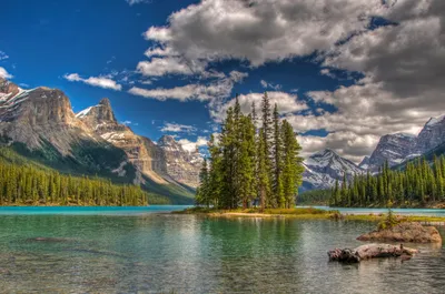 Dreamy Serene Wallpaper Nature Wallpaper 4K 1920x1272 Hd, Pc, Desktop, Wallpaper, Featuring, A, Serene, Nature, Landscape, Small, Island, Pine, Gray, Ultrawide, Full HD