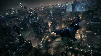 Dreamy Batman Wallpaper Games Wallpaper 4K 4096x2304 A, Stunning, Hd, Wallpaper, From, Batman, Arkham, Knight, Featuring, Soaring, Over, Brown, Gray, Ultrawide, 4k