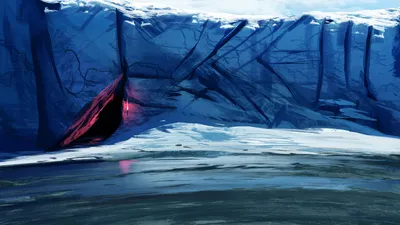 Brush Ice Water Aurora Nature Wallpaper 4K 1920x1080 Brush, *ice, Water, Aurora, Borealis, Dark, Nature, Winter, Desktop, White, Brown, Ultrawide, Full HD