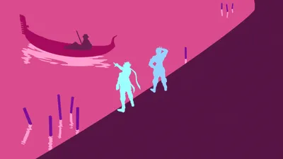 Anime Wallpaper 1918x1078 Abstract Wallpaper 4K 1918x1078 Boat, Ultrawide