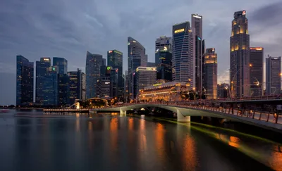 Dreamy Singapore Wallpaper World Wallpaper 4K 2048x1247 Hd, Desktop, Wallpaper, Showcasing, Singapore's, City, Skyline, At, Singapore, 039, Dusk, Illuminated, Gray, Ultrawide, Full HD