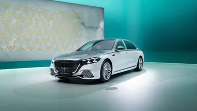 Vibrant Silver Wallpaper Abstract Wallpaper 4K 3840x2160 Silver, Mercedes-maybach, S, 680, Luxury, Sedan, In, Studio, Mercedes, Maybach, Lighting, Teal, White, Gray, Ultrawide, 4k