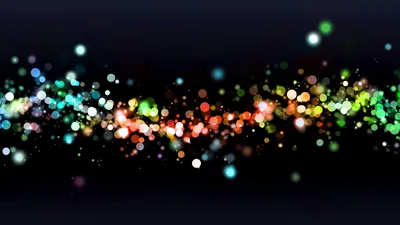 Abstract Colorful Light Abstract Wallpaper 4K 1920x1080 Abstract, Colorful, Light, Bokeh, On, A, Dark, Background, Creating, Vibrant, Dynamic, Desktop, White, Black, Ultrawide, Full HD