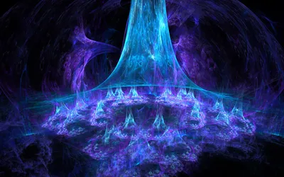 Abstract Artistic Design Vibrant Blue Abstract Wallpaper 4K 1920x1200 Abstract, Artistic, Design, With, Vibrant, Blue, And, Purple, Fractal, Patterns, Forming, Dynamic, Brown, Yellow, Red, Ultrawide, Full HD
