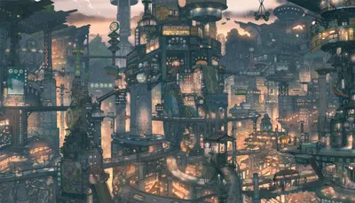 Futuristic Anime Cityscape Night World Wallpaper 4K 2800x1600 Futuristic, Anime, Cityscape, At, Night, With, Vibrant, Lights, Detailed, Architecture, Creating, Immersive, Gray, White, Ultrawide, QHD