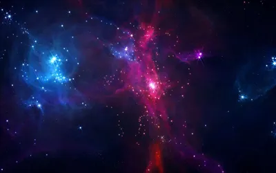 Misty Colorful Wallpaper Space Wallpaper 4K 1920x1200 Hd, Wallpaper, Of, A, Colorful, Nebula, With, Hues, Blue, Purple, Red, Scattered, Brown, Ultrawide, Full HD