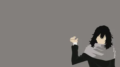 Minimalist Shota Aizawa Minimal Wallpaper 4K 1920x1080 Minimalist, Hd, Desktop, Wallpaper, Featuring, Shota, Aizawa, Also, Known, Eraserhead, Anime, Hero, Gray, Ultrawide, Full HD