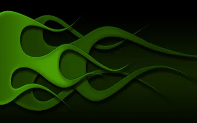 Abstract Green Design Flowing Black/Dark Wallpaper 4K 1680x1050 Abstract, Green, Design, Featuring, Flowing, Shapes, Against, A, Dark, Creating, Dynamic, Modern, Brown, Red, Ultrawide