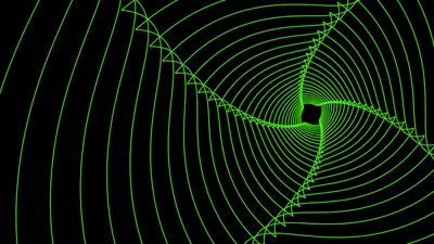 Bright Green Wallpaper Abstract Wallpaper 4K 7680x4320 Green, Spiral, Lines, Abstract, Fractal, Hd, Desktop, Black, Ultrawide, 4k