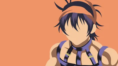 Vivid Minimalist Wallpaper Minimal Wallpaper 4K 1920x1080 Minimalist, Hd, Desktop, Wallpaper, Of, Narancia, Ghirga, From, Jojo, 039, Bizarre, Adventure, Orange, Purple, Pink, Ultrawide, Full HD