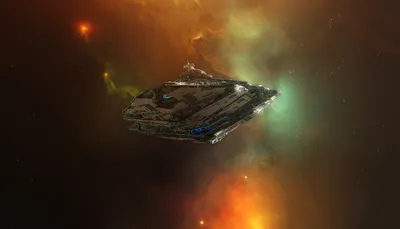 Nebula Space Sci Spaceship Wallpaper 4K, Space category