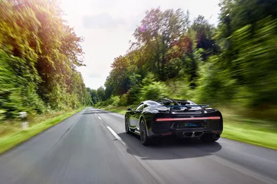 Epic Black Wallpaper Cars Wallpaper 4K 2048x1365 Black, Bugatti, Chiron, Captured, In, Motion, Blur, Speeding, Down, Forest-lined, Road, Featuring, White, Ultrawide, Full HD