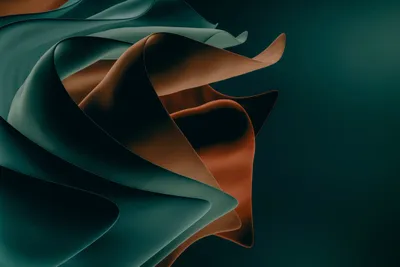 Abstract Flowing Shapes Teal Technology Wallpaper 4K 4608x3072 Abstract, 4k, Ultra, Hd, Desktop, Wallpaper, Featuring, Flowing, Shapes, Teal, Copper, Tones, Brown, Landscape