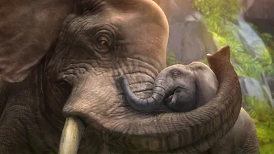 Baby Animal African Animals Wallpaper 4K 5120x2880 Baby, Animal, African, Bush, Elephant, Hd, Desktop, Gray, Ultrawide, 4k