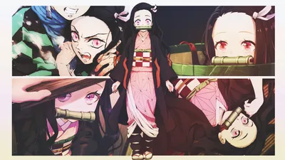 Vibrant Nezuko Wallpaper Abstract Wallpaper 4K 1920x1080 Hd, Desktop, Wallpaper, Of, Nezuko, Kamado, From, Demon, Slayer, Kimetsu, Yaiba, Featuring, White, Ultrawide, Full HD