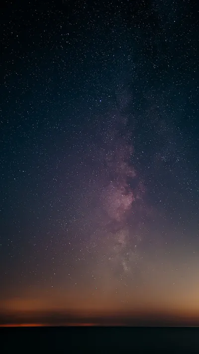 Blue Sky Stars Space Wallpaper 4K 2215x3939 Gray, Brown