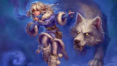 Fantasy Themed Woman Cozy Animals Wallpaper 4K 1920x1080 A, Fantasy-themed, Hd, Desktop, Wallpaper, Featuring, Woman, Cozy, Attire, Whispering, Alongside, Majestic, Brown, Ultrawide, Full HD