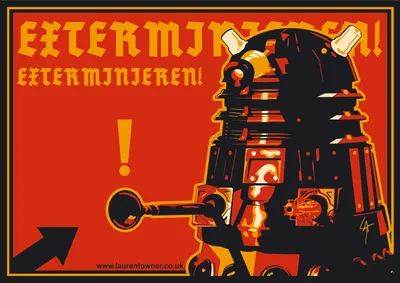 Dalek Show Doctor Who Abstract Wallpaper 4K 3505x2480 A, Striking, Hd, Wallpaper, Featuring, Dalek, From, Show, Doctor, Who, 2005, Showcasing, Red, Landscape, QHD