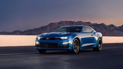Golden Blue Wallpaper Nature Wallpaper 4K 4096x2304 Blue, Chevrolet, Camaro, On, An, Open, Desert, Road, Dusk, Distant, Mountains, Ultra, Gray, Ultrawide, 4k
