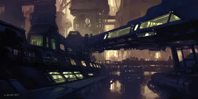 Futuristic Sci Cityscape Dark World Wallpaper 4K 2160x1080 Futuristic, Sci‑fi, Cityscape, With, Dark, Buildings, Interconnected, By, Illuminated, Bridges, Creating, Dense, Gray, Brown, Ultrawide, Full HD