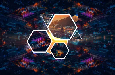 Sleek Artistic Wallpaper World Wallpaper 4K 1920x1269 Artistic, Hd, Pc, Desktop, Wallpaper, Featuring, A, Night, Cityscape, Vibrant, Colors, Polyscape, Black, Ultrawide, Full HD