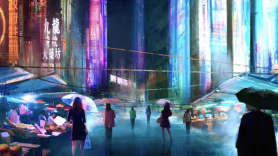 People Sci City World Wallpaper 4K 3840x2160 People, Sci, Fi, City, Hd, Desktop, White, Ultrawide, 4k
