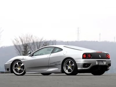 Golden Silver Wallpaper Cars Wallpaper 4K 1920x1440 Silver, Ferrari, 360, Modena, Supercar, Parked, Outdoors, Captured, Sleek, Desktop, White, Gray, Landscape, Full HD