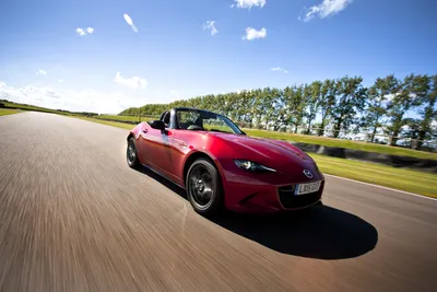 Red Mazda Sunny Trees Blue Nature Wallpaper 4K 3000x2000 Hd, Desktop, Wallpaper, Featuring, A, Red, Mazda, Mx-5, Driving, Sunny, Road, Trees, White, Brown, Gray, Landscape, QHD