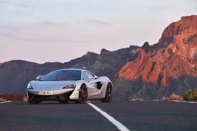 White Mclaren 570gt Supercar Rugged Cars Wallpaper 4K 4096x2731 White, Mclaren, 570gt, Supercar, Parked, On, A, Road, Rugged, Red, Mountains, Captured, Landscape, 4k