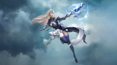 Staff Long Hair Blonde Fantasy Fantasy Wallpaper 4K 3300x1850 Staff, Long, Hair, Blonde, Fantasy, Sorceress, Hd, Desktop, Gray, Ultrawide, QHD