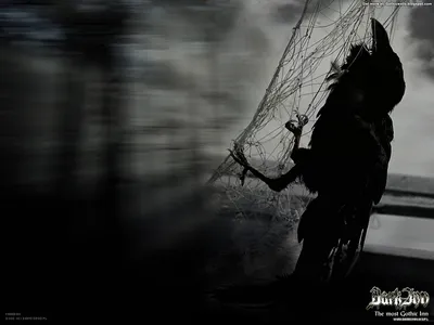 Dark Gothic Black Crow Black/Dark Wallpaper 4K 1600x1200 Dark, Gothic, Hd, Pc, Desktop, Wallpaper, Featuring, A, Black, Crow, Perched, Webbed, Gray, Landscape