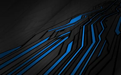 Abstract Black Sleek Black/Dark Wallpaper 4K 1920x1200 Abstract, Black, Hd, Desktop, Wallpaper, Featuring, Sleek, Angular, Lines, Vibrant, Blue, Accents, Brown, Ultrawide, Full HD