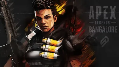 Vibrant Bangalore Wallpaper Games Wallpaper 4K 1920x1080 Hd, Desktop, Wallpaper, Featuring, Bangalore, From, The, Video, Game, (apex, Legends, Showcasing, Purple, Brown, Orange, Ultrawide, Full HD