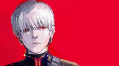 Sleek Anime Wallpaper Abstract Wallpaper 4K 1920x1080 Hd, Anime, Desktop, Wallpaper, Featuring, A, Close-up, Of, Tokyo, Ghoul, Character, White, Red, Ultrawide, Full HD